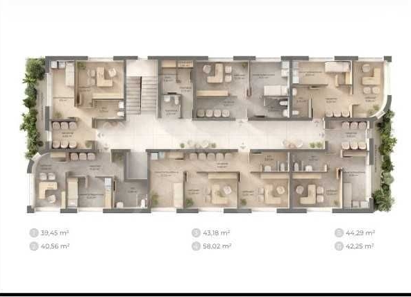 Дава се под наем Офис в Пловдив, Захарна фабрика - 43 кв.м за 107228.01 € - Снимка #1