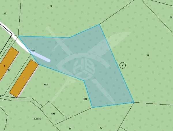 Парцел в с. Чурен, Област Пловдив - 5000 кв.м за 16 €/кв.м - Снимка #1