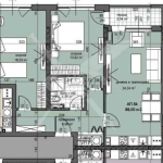 Тристаен апартамент в Пловдив, Тракия - 88 кв.м за 1699 €/кв.м - Снимка #1