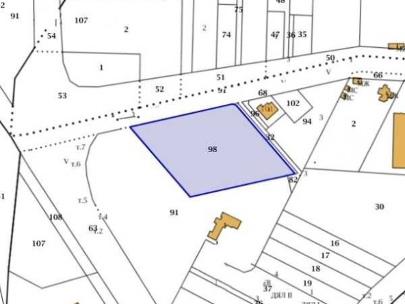 Парцел в Пловдив, Прослав - 5848 кв.м за 178 €/кв.м - Снимка #1