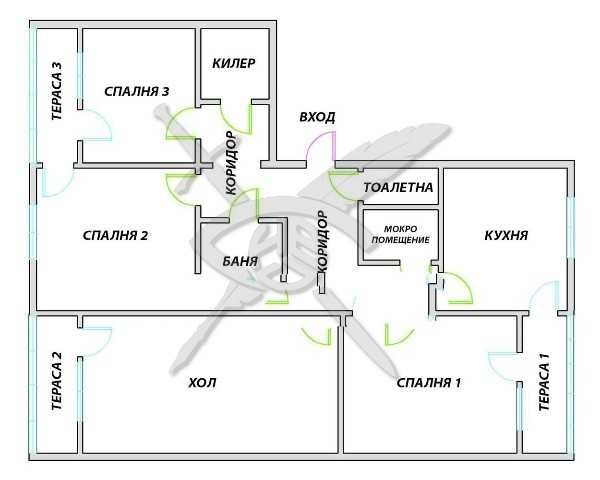 Многостаен апартамент в Бургас, Меден рудник - зона Б - 111 кв.м за 1103 €/кв.м - Снимка #1