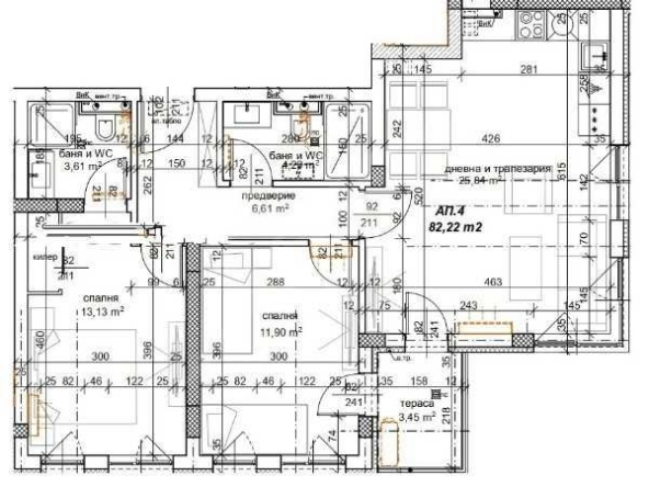 Тристаен апартамент в Пловдив, Христо Смирненски - 145 кв.м за 1200 €/кв.м - Снимка #1