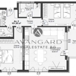 Тристаен апартамент в Пловдив, Христо Смирненски - 118 кв.м за 1250 €/кв.м - Снимка #1