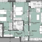 Тристаен апартамент в Пловдив, Тракия - 102 кв.м за 900 €/кв.м - Снимка #1