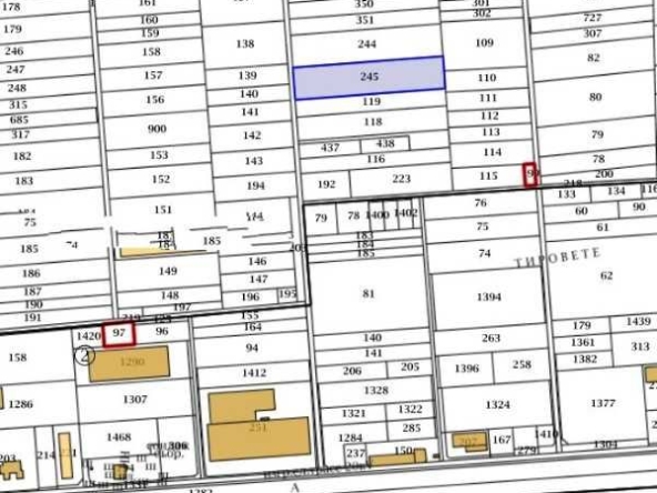 Парцел в Пловдив, Беломорски - 1771 кв.м за 40 €/кв.м - Снимка #1