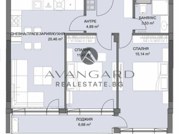 Тристаен апартамент в Пловдив, Христо Смирненски - 86 кв.м за 1501 €/кв.м - Снимка #1