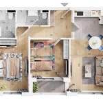 Тристаен апартамент в Пловдив, Тракия - 97 кв.м за 868 €/кв.м - Снимка #1