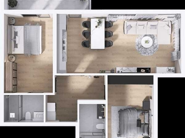 Тристаен апартамент в Пловдив, Христо Смирненски - 106 кв.м за 1252 €/кв.м - Снимка #1