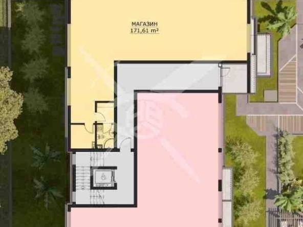 Магазин в к.к. Слънчев бряг - 171 кв.м за 895 €/кв.м - Снимка #1
