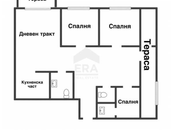 Четиристаен апартамент в Варна, Център - 98 кв.м за 2030 €/кв.м - Снимка #1