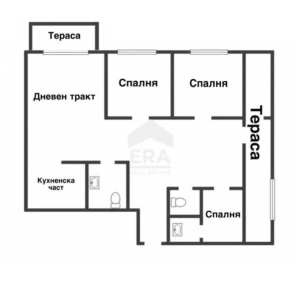 Четиристаен апартамент в Варна, Център - 98 кв.м за 2030 €/кв.м - Снимка #1