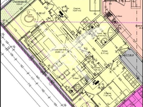 Тристаен апартамент в Бургас, Зорница - 78 кв.м за 2111 €/кв.м - Снимка #1
