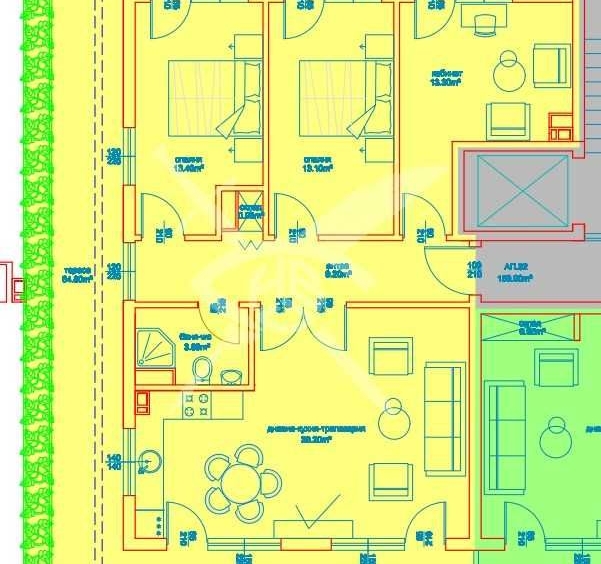 Многостаен апартамент в Бургас, Изгрев - 181 кв.м за 717 €/кв.м - Снимка #1