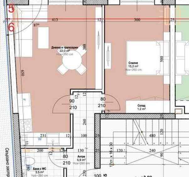 Двустаен апартамент в Пловдив, Център - 73 кв.м за 978 €/кв.м - Снимка #1