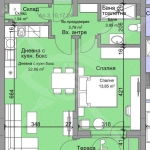 Двустаен апартамент в Пловдив, Остромила - 71 кв.м за 1424 €/кв.м - Снимка #1