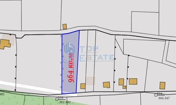 Парцел в с. Арбанаси, Област Велико Търново - 964 кв.м за 12 €/кв.м - Снимка #1