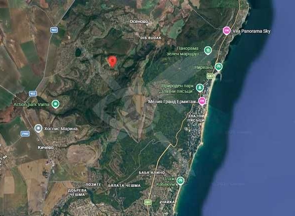 Парцел в с. Кичево, Област Варна - 4200 кв.м за 21 €/кв.м - Снимка #1