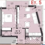 Двустаен апартамент в Пловдив, Христо Смирненски - 74 кв.м за 511 €/кв.м - Снимка #1