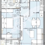 Двустаен апартамент в Пловдив, Кършияка - 79 кв.м за 1541 €/кв.м - Снимка #1