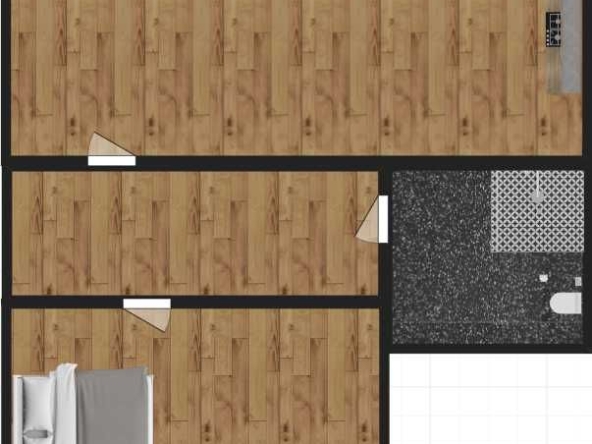 Двустаен апартамент в Пловдив, Тракия - 53 кв.м за 1133 €/кв.м - Снимка #1