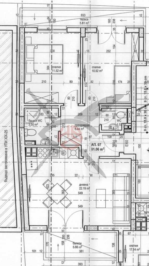 Тристаен апартамент в София, Банишора - 82 кв.м за 2683 €/кв.м - Снимка #1