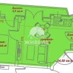 Двустаен апартамент в Варна, Погреби - 54 кв.м за 1413 €/кв.м - Снимка #1