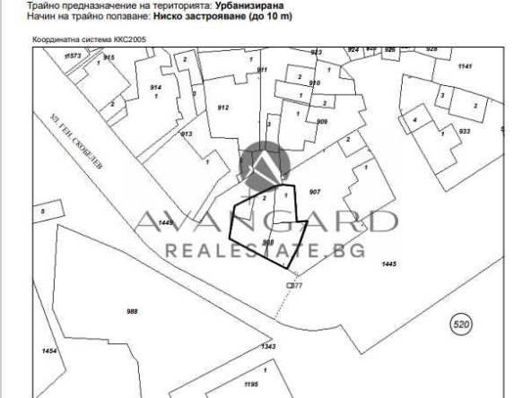 Парцел в Пловдив, Център - 136 кв.м за 1140 €/кв.м - Снимка #1