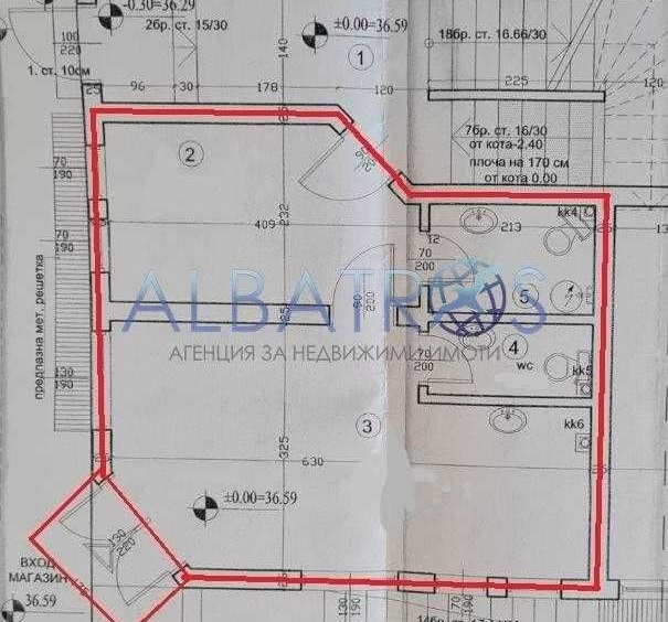 Двустаен апартамент в Варна, Колхозен пазар - 70 кв.м за 1285 €/кв.м - Снимка #1