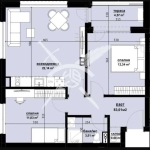 Тристаен апартамент в Бургас, Изгрев - 83 кв.м за 1157 €/кв.м - Снимка #1