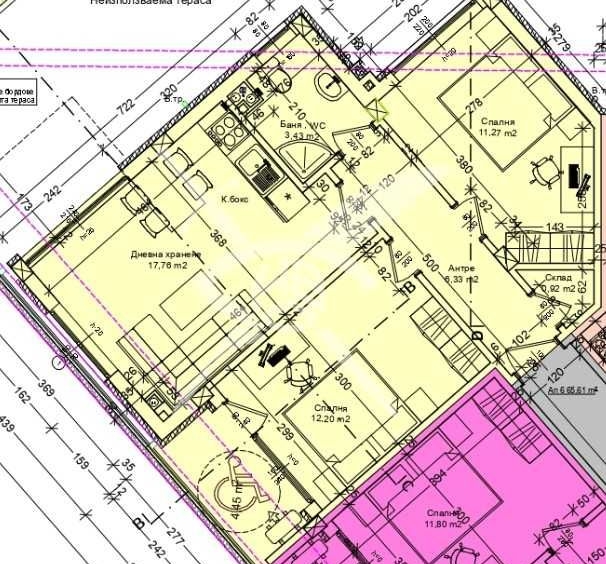 Тристаен апартамент в Бургас, Зорница - 134 кв.м за 920 €/кв.м - Снимка #1