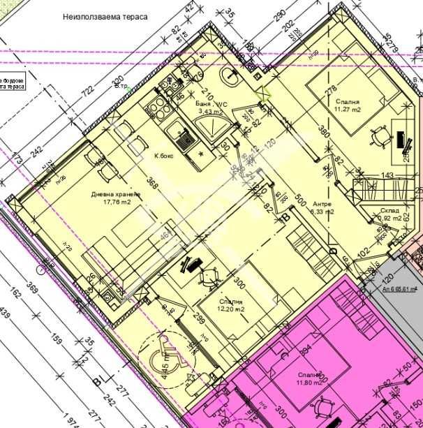 Тристаен апартамент в Бургас, Зорница - 134 кв.м за 920 €/кв.м - Снимка #1