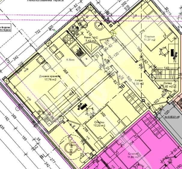 Тристаен апартамент в Бургас, Зорница - 134 кв.м за 921 €/кв.м - Снимка #1