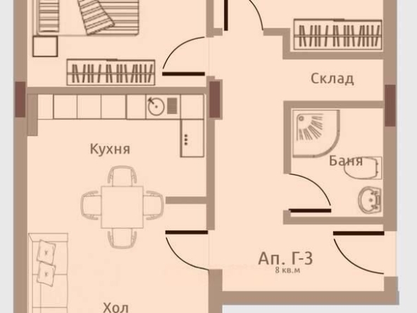 Тристаен апартамент в Бургас, Изгрев - 98 кв.м за 1397 €/кв.м - Снимка #1