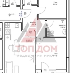 Тристаен апартамент в Варна, м-т Пчелина - 69 кв.м за 1305 €/кв.м - Снимка #1