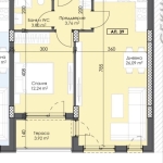 Двустаен апартамент в Пловдив, Тракия - 72 кв.м за 18 €/кв.м - Снимка #1