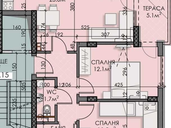 Тристаен апартамент в Айтос - 94 кв.м за 949 €/кв.м - Снимка #1