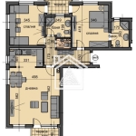 Тристаен апартамент в Пловдив, Остромила - 148 кв.м за 1014 €/кв.м - Снимка #1