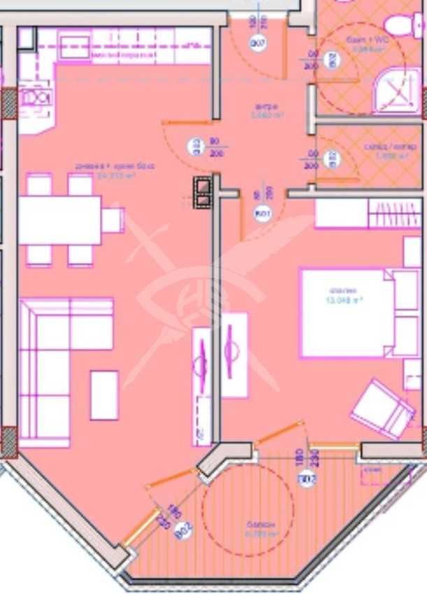 Двустаен апартамент в Бургас, Сарафово - 71 кв.м за 1295 €/кв.м - Снимка #1