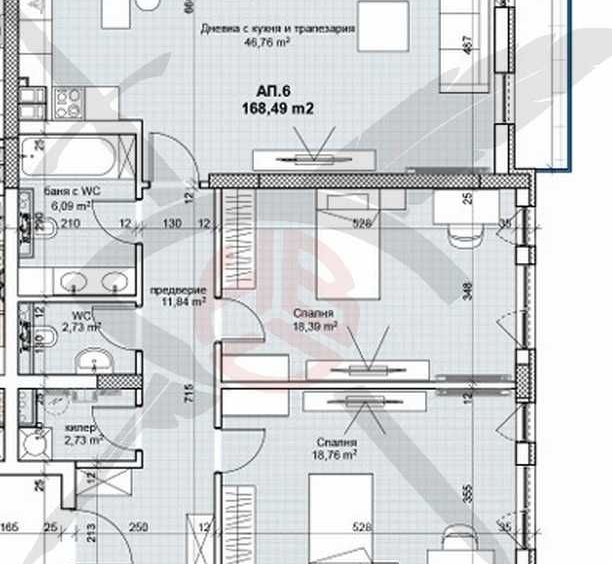 Четиристаен апартамент в София, Лозенец - 199 кв.м за 2454 €/кв.м - Снимка #1