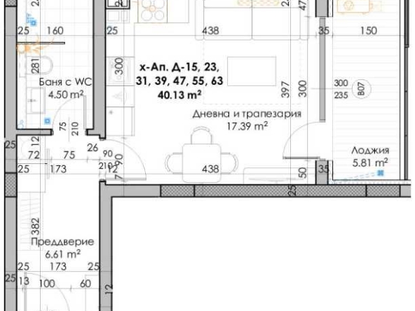 Едностаен апартамент в Пловдив, Кючук Париж - 49 кв.м за 568 €/кв.м - Снимка #1