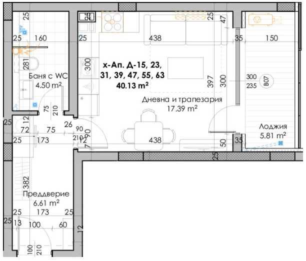Едностаен апартамент в Пловдив, Кючук Париж - 49 кв.м за 568 €/кв.м - Снимка #1