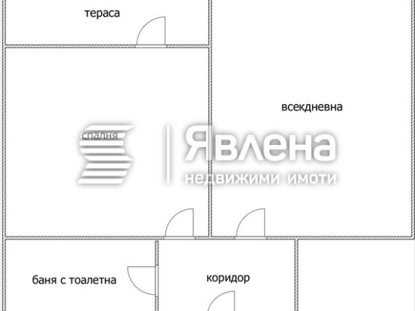 Двустаен апартамент в Бургас, Меден рудник - зона А - 57 кв.м за 772 €/кв.м - Снимка #1