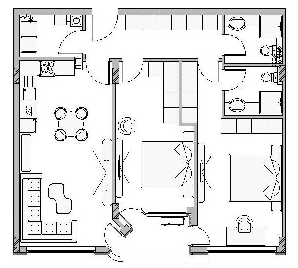 Тристаен апартамент в София, Малинова долина - 119 кв.м за 2093 €/кв.м - Снимка #1