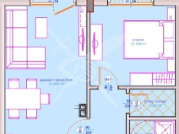 Двустаен апартамент в Бургас, Сарафово - 69 кв.м за 1340 €/кв.м - Снимка #1