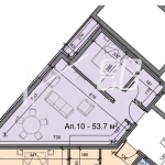 Двустаен апартамент в Варна, Цветен квартал - 54 кв.м за 1790 €/кв.м - Снимка #1