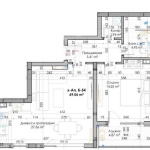 Двустаен апартамент в Пловдив, Кючук Париж - 83 кв.м за 881 €/кв.м - Снимка #1