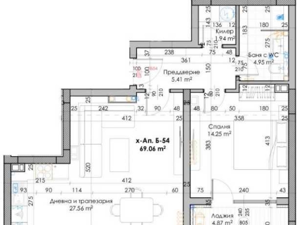 Двустаен апартамент в Пловдив, Кючук Париж - 83 кв.м за 881 €/кв.м - Снимка #1