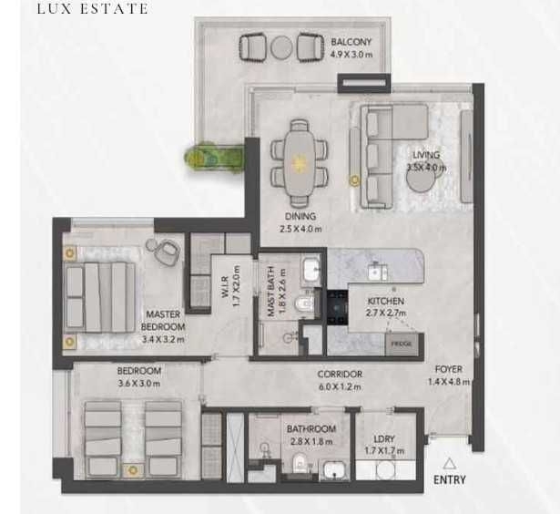 Тристаен апартамент в София, Дианабад - 80 кв.м за 2500 €/кв.м - Снимка #1