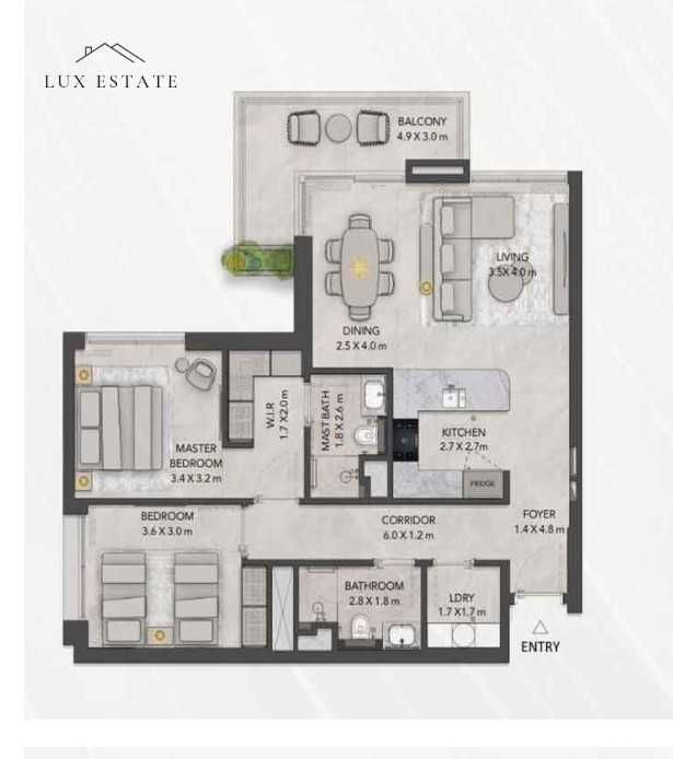 Тристаен апартамент в София, Дианабад - 80 кв.м за 2500 €/кв.м - Снимка #1