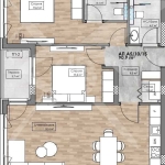 Тристаен апартамент в Пловдив, Кършияка - 106 кв.м за 555 €/кв.м - Снимка #1
